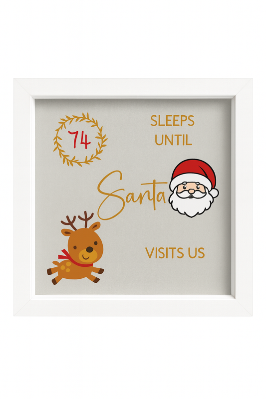 Countdown to Christmas Frame