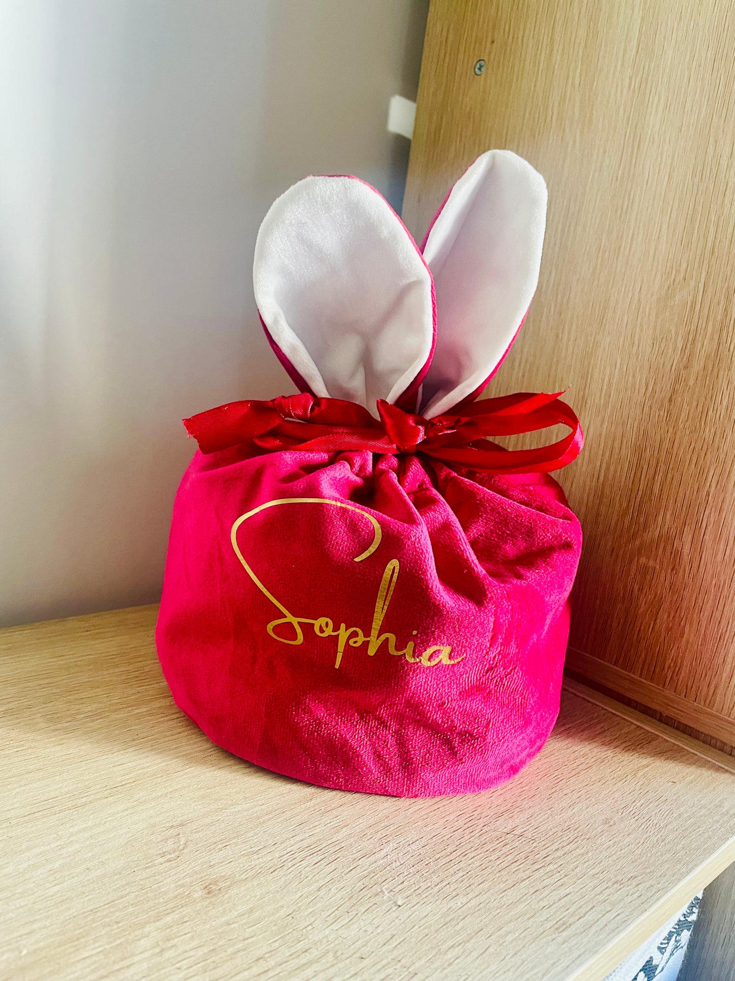 Velvet Bunny Bag