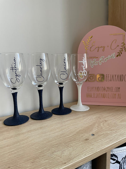 Personalised Wine Glass